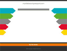 Tablet Screenshot of myrtlebeachpassport.com
